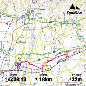 東海道ウォーク２ 袋井宿から掛川宿まで -