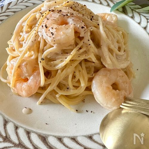 10分で簡単 ツナと白菜の豆乳クリームパスタ