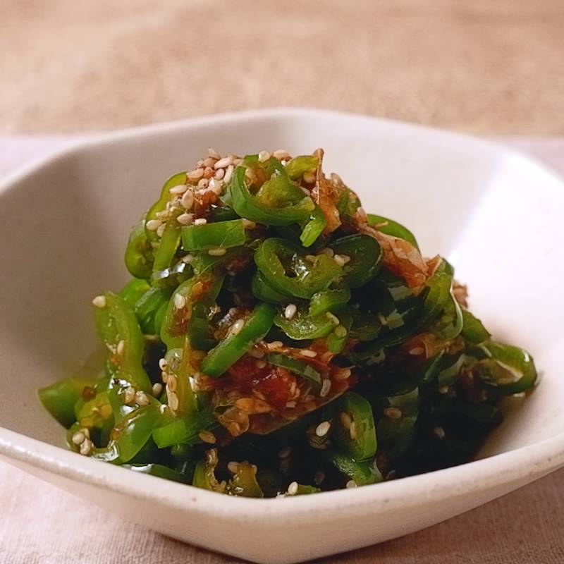 ピーマンのおかか和え