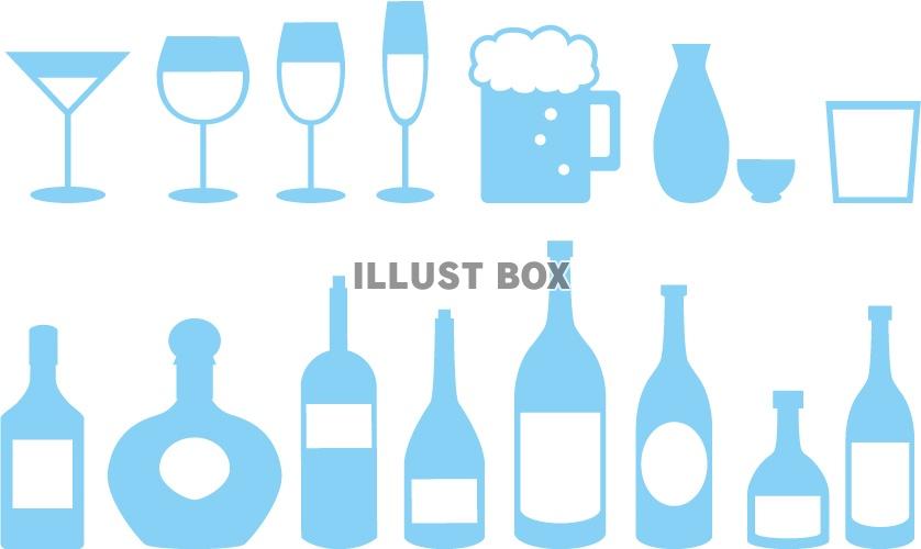 シルエットの酒瓶 - テキーラ酒のベクターアート素材や画像を多数ご用意 - テキーラ酒, 棚, ウイスキー - iStock