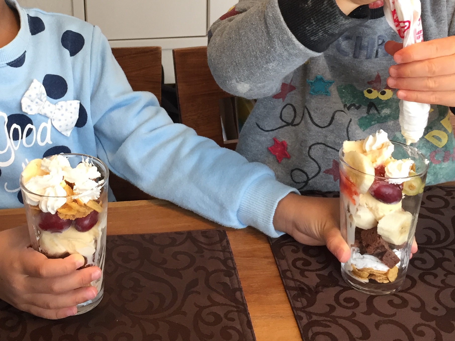 お家で作ろう♪ いちごパフェ