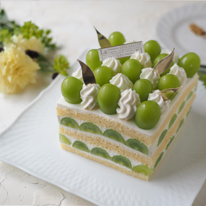 お祝いケーキ！秋のフルーツデコレーション♪ -公式 埼玉のお菓子・料理教室キッチンパフェ