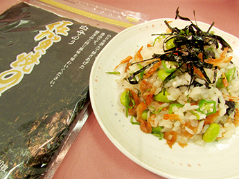 トマトの和風白だしリゾット