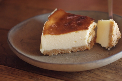 簡単！レシピ 水切りヨーグルトで簡単おいしい♪ベイクドチーズケーキ朝の1時間で ラクウマ 3食お家ごはん 〜腹ペコ3姉妹日記