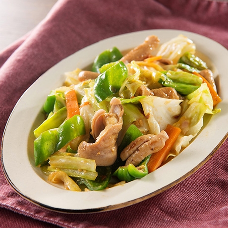 ビール必須！！ホルモンキャベツ味噌焼き