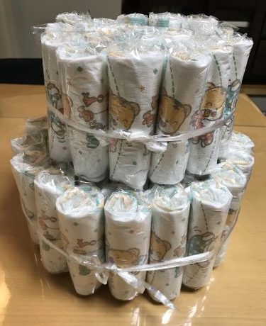 豪華☆おむつケーキの作り方・簡単手作り＆可愛いアレンジベビリナ