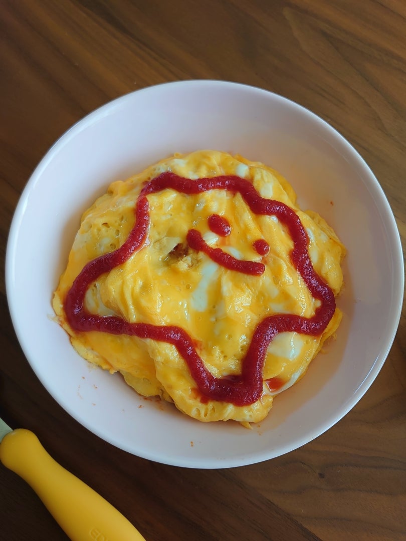 ケチャップオムライス 水彩画のイラスト素材78285034- PIXTA