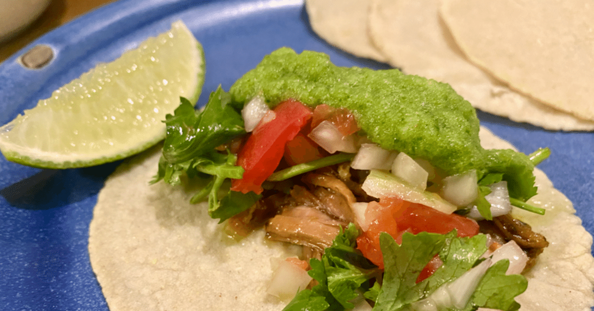 簡単！自宅で本格タコス