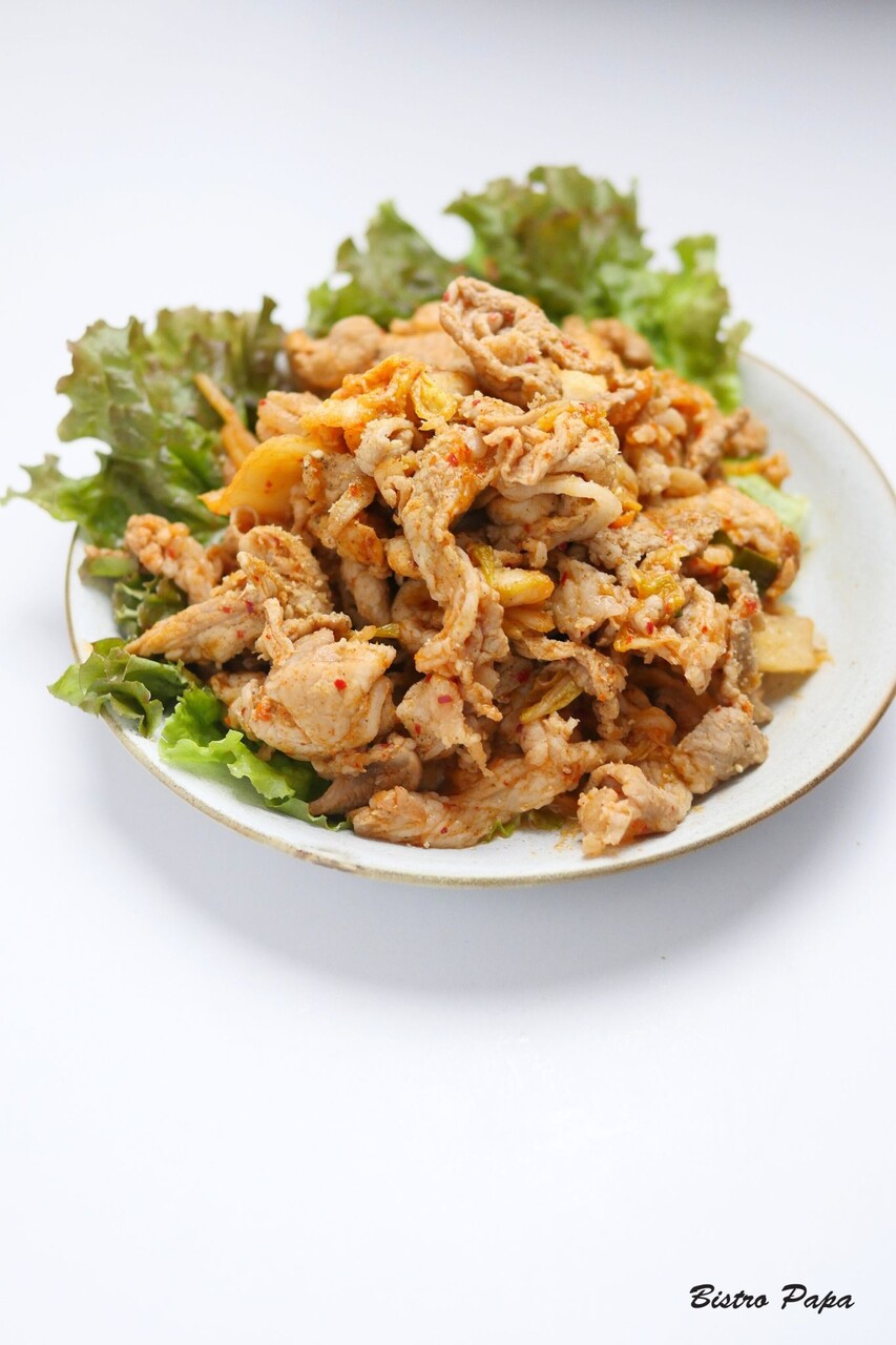 母のシンプル「キムチ炒め」レシピ。韓国の豆腐キムチ 두부김치 のキムチについてカライチ