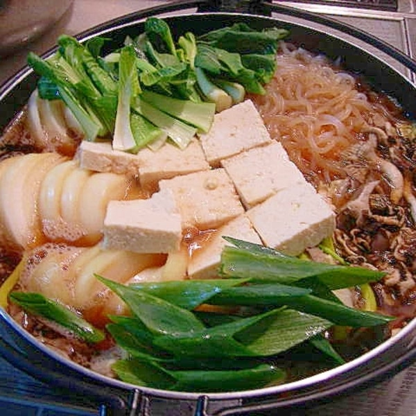 汁多めのすき焼きすき煮