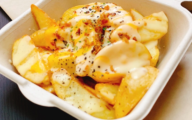 ポテトが美味しい♪チーズソース