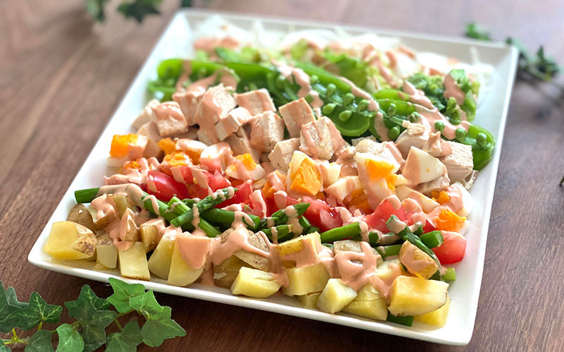 こどもパーティー完結～シーフードやらピザやらサラダなど編～ : ビジュアル系フード