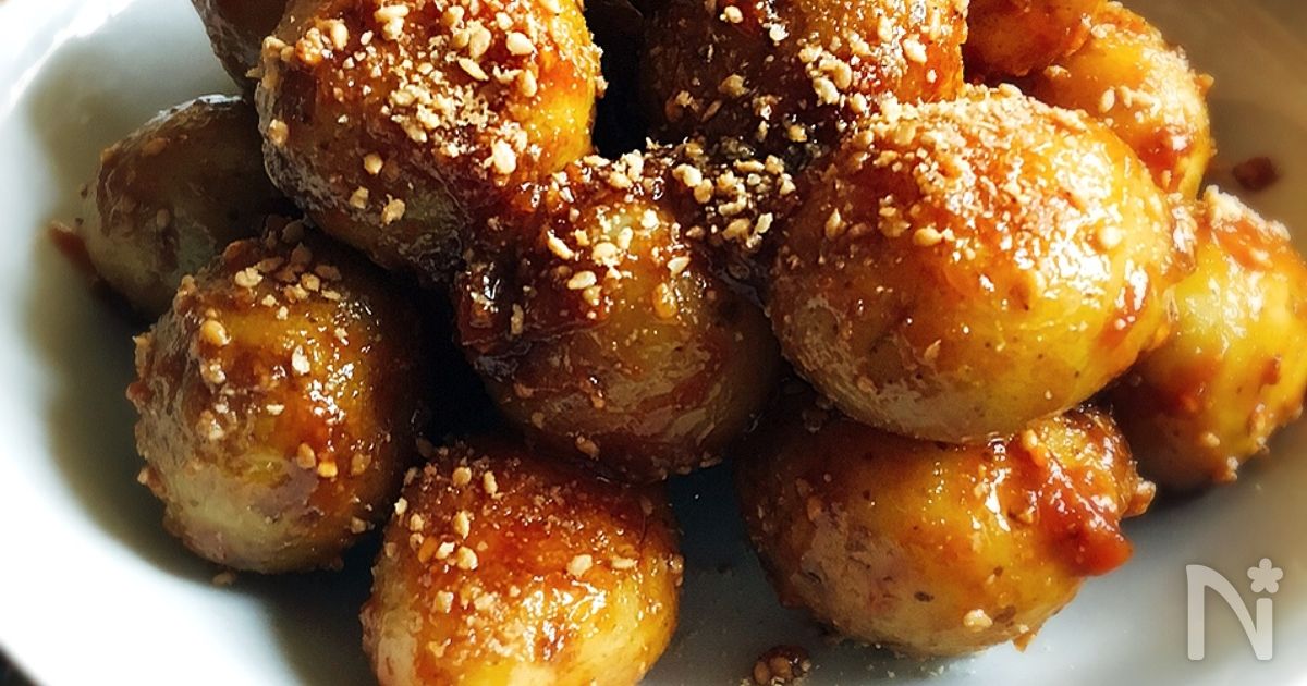 田舎のお惣菜＊小じゃがいもの味噌焼き