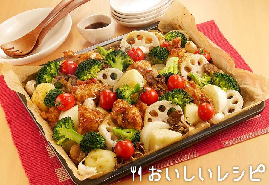 鶏の照り焼きオリジナルレシピスチームオーブンレンジ26Lアイリスオーヤマ