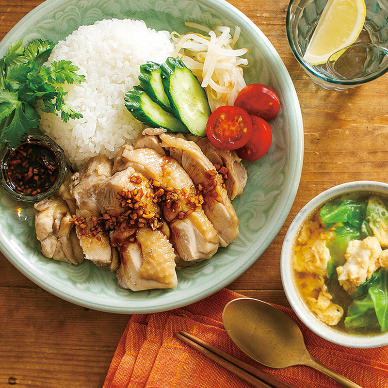 キャベツと鶏肉のガリバタ炒め 鶏もも肉の人気おかず