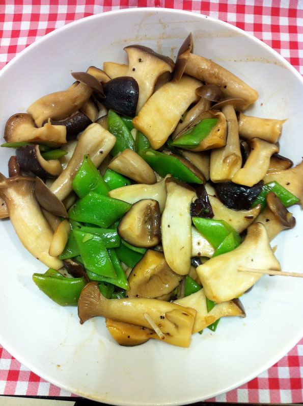 モロッコインゲンのバター醤油炒め