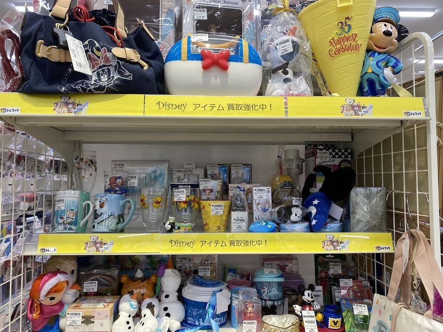ディズニーグッズの買取なら リサイクルショップ ティファナ