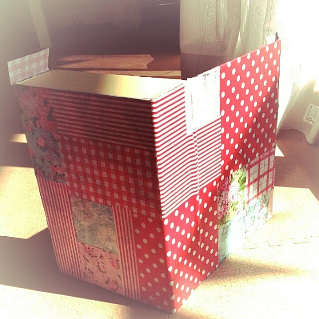 お菓子の箱リメイクのインテリア実例RoomClip ルームクリップ