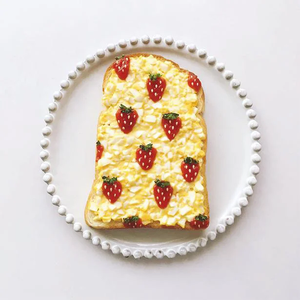 食べるのがもったいない!「 トーストアート」がインスタで話題* 3ページ目キナリノ