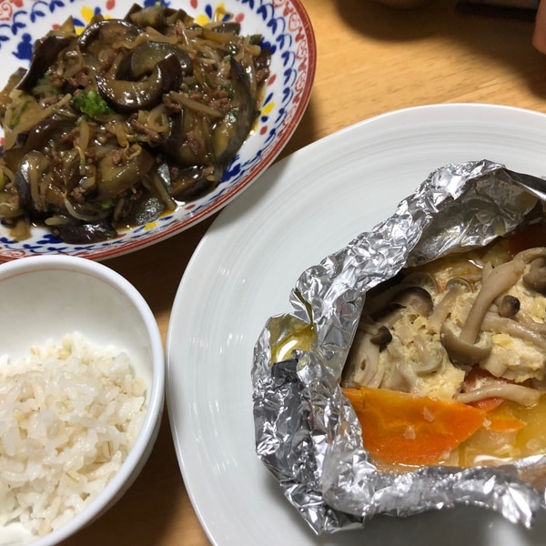 味噌マヨで☆鶏肉と玉ねぎのホイル焼き