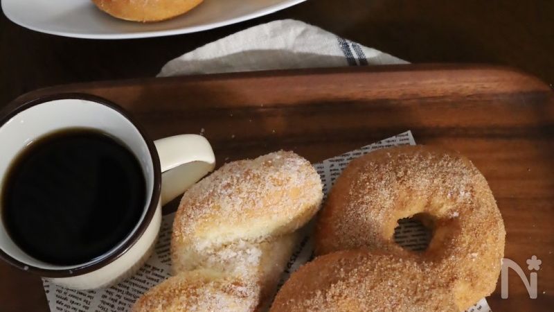 ふわもち! 米粉イーストドーナツの作り方。小麦・卵・乳不使用*