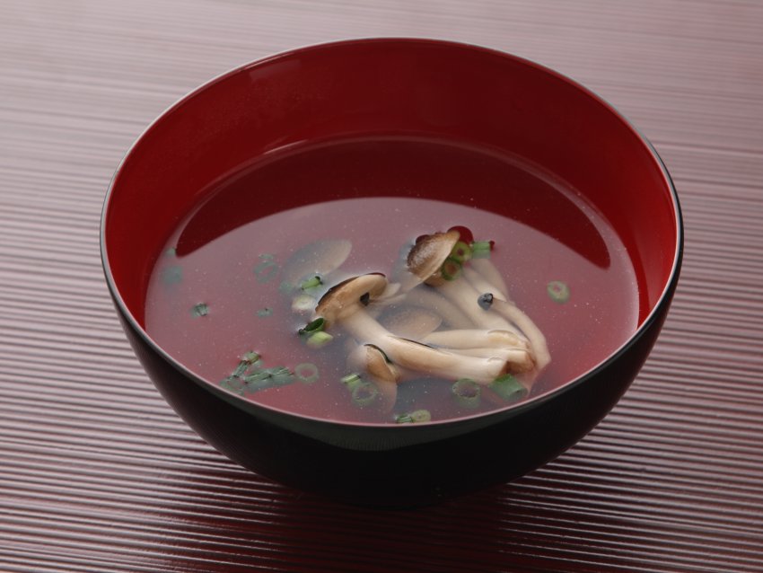 簡単おもてなし☆「鶏肉と舞茸お吸い物」