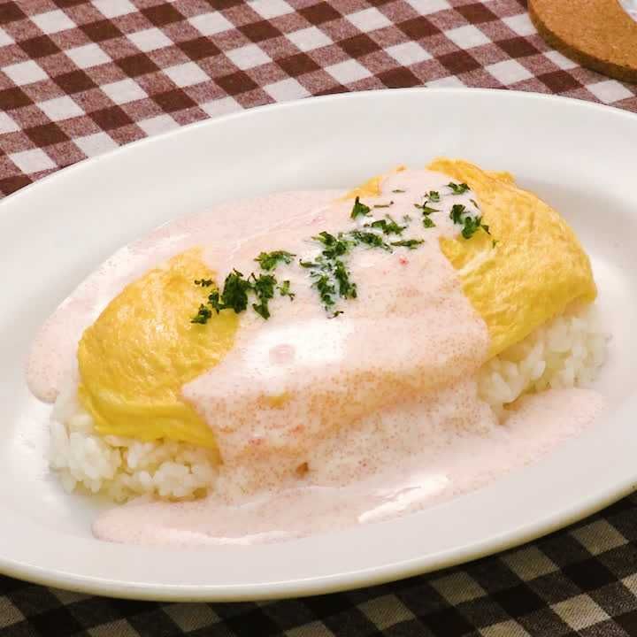 オムライス バターライス-つくりおき