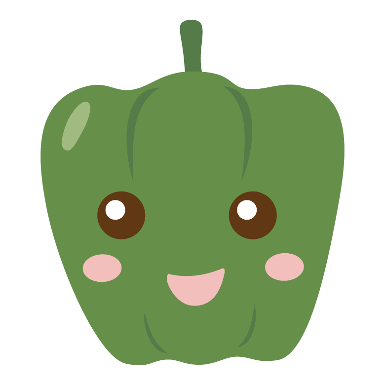 かわいい野菜たちイラスト