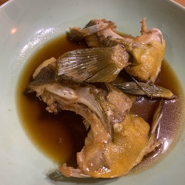 おつまみにぴったり! マグロカマの煮付け