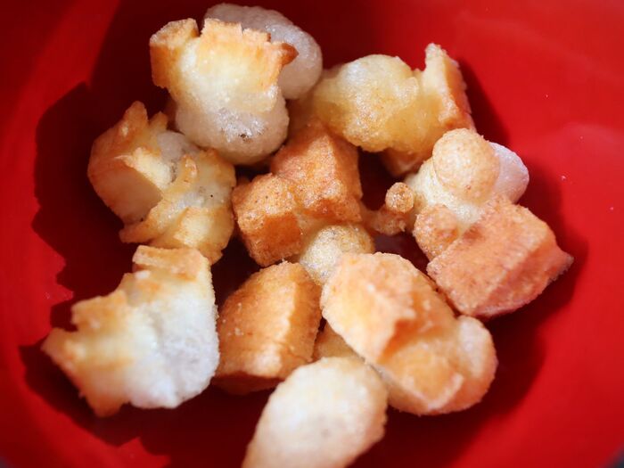 余ったお餅で簡単サクサクチーズかきもち♪