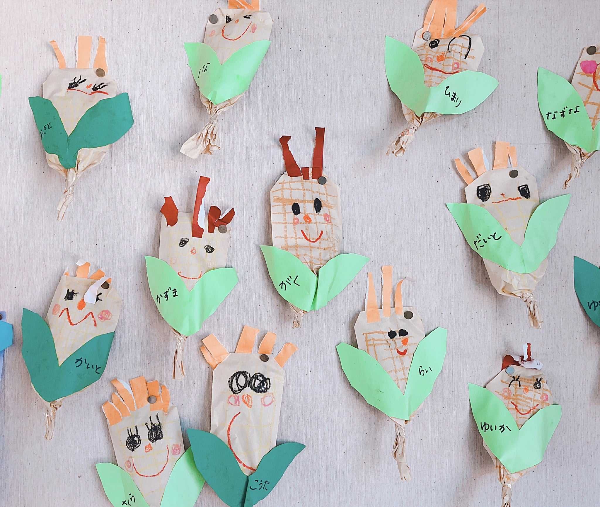 2020.08.03 とうもろこしとすいか 大成 埼玉県の認可保育園と小規模保育園「うぐす保育園」