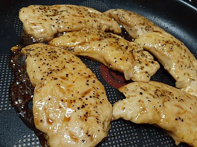 食欲そそる♪ ささみの照り焼き