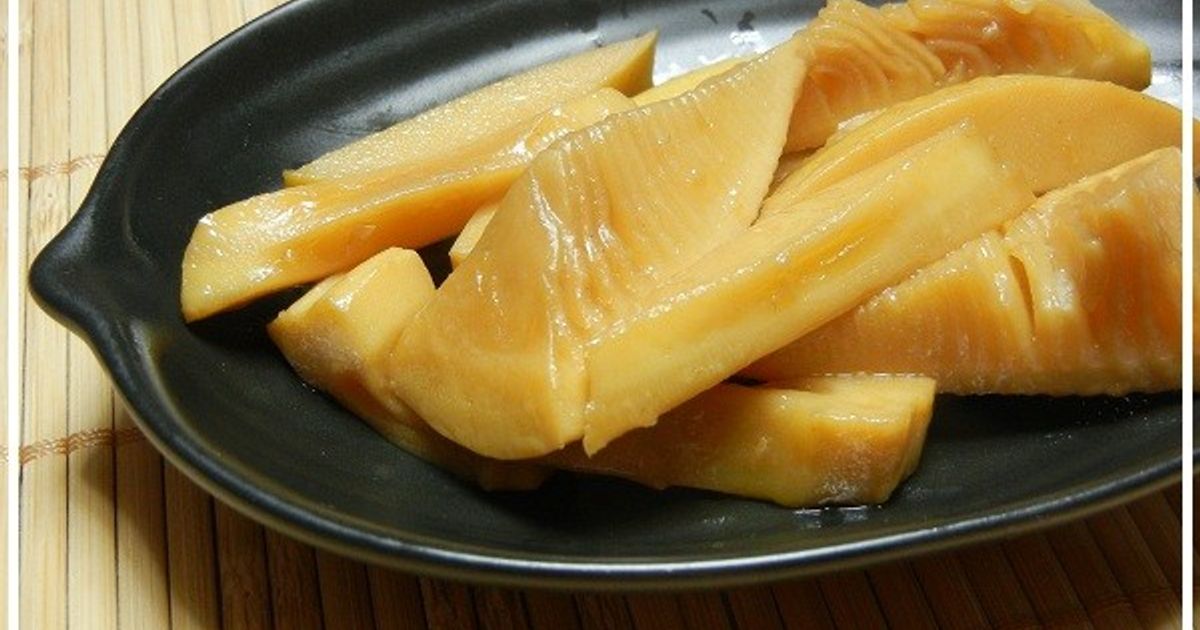 たけのこのメンマ風炒め煮のレシピぱくぱく献立くん 料理レシピ