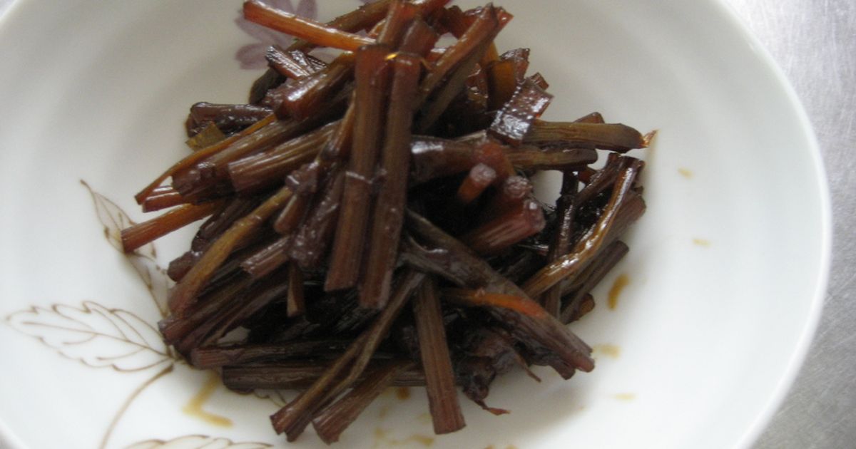 伽羅蕗 きゃらぶき の作り方