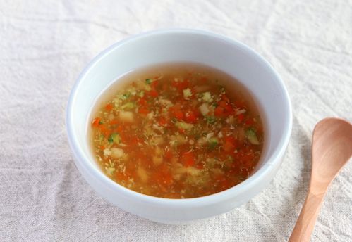 離乳食7~8ヵ月ごろ ブロッコリーと卵のパンがゆ