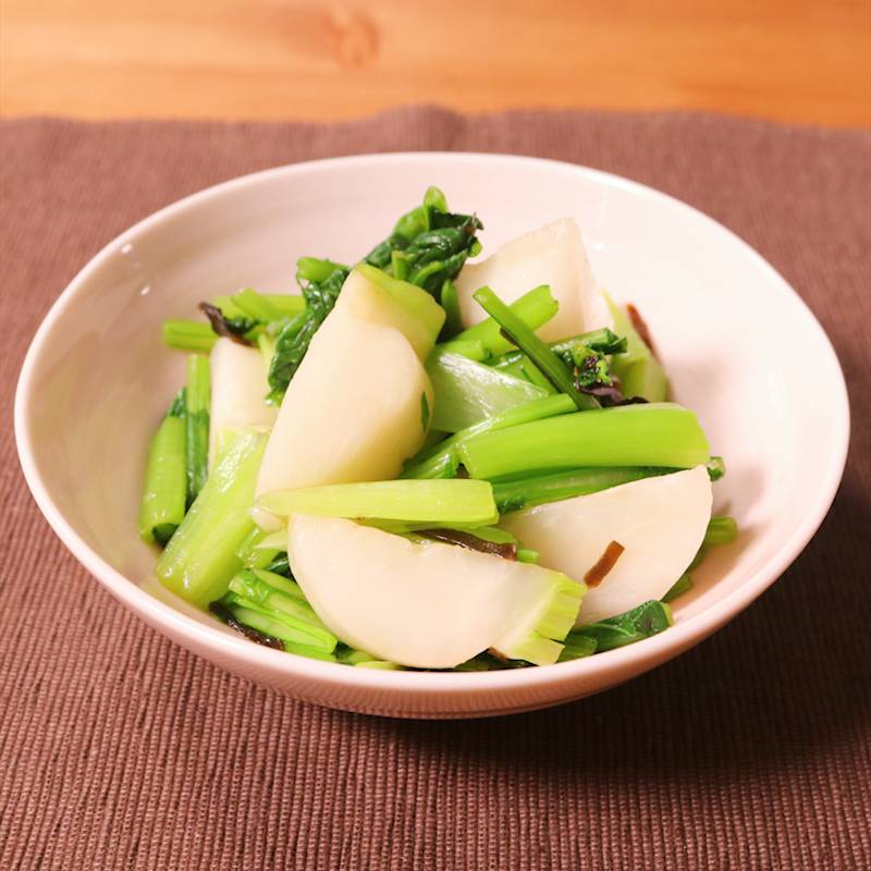 農家のレシピ コカブの簡単浅漬け by FarmersKクックパッド簡単おいしいみんなのレシピが392万品