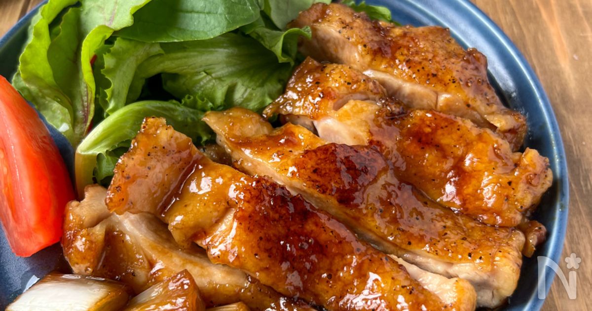 専門店の作り方 鶏肉の照り焼き 照り焼きチキン の簡単レシピ。肉汁じゅわっ、皮はパリッ！三越伊勢丹の食メディアFOODIE フーディー