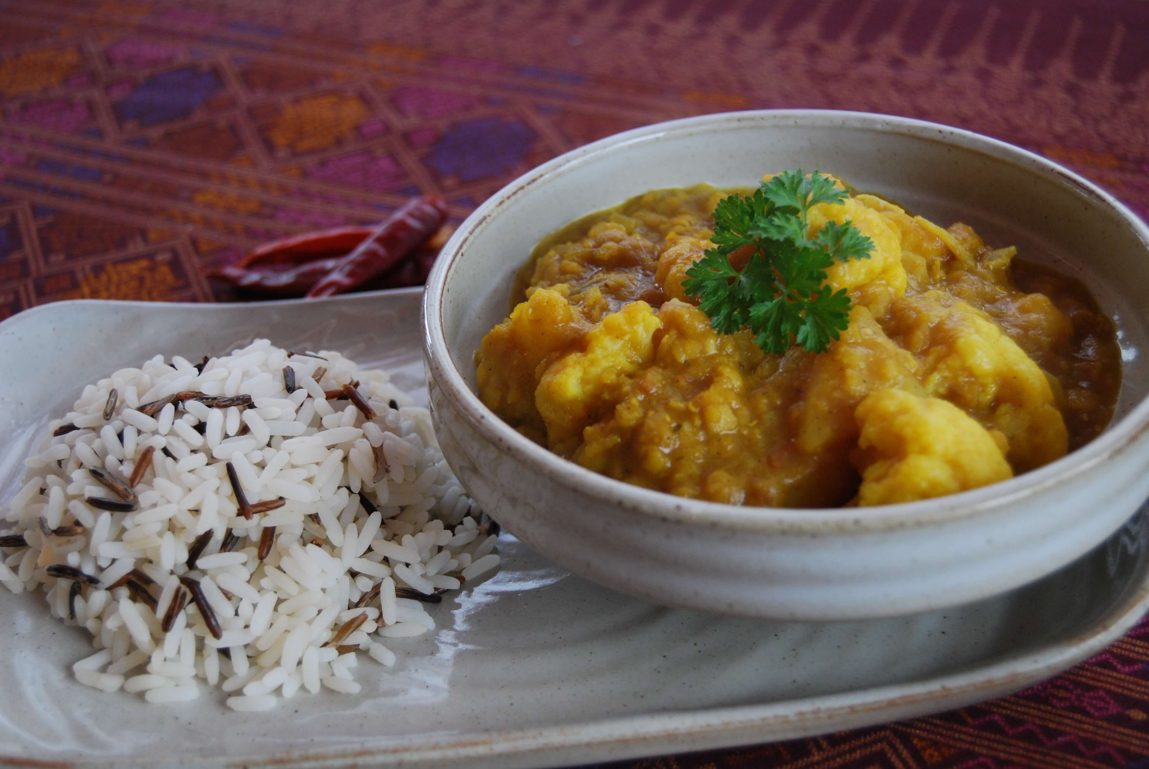 レンズ豆がたっぷり♪豆の甘さを味わうほっこりした本格インドカレーヨガジェネレーション yogageneration