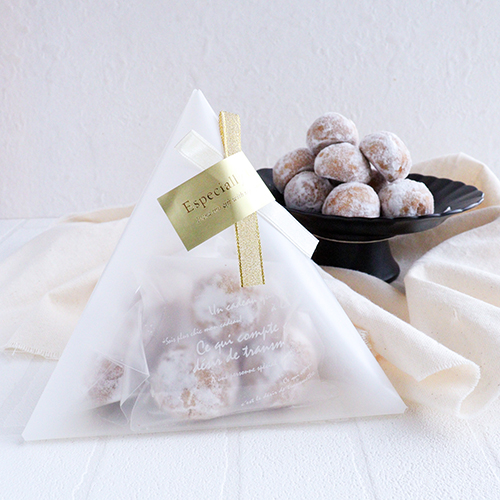 100均のワックスペーパーを可愛くテトラ折り♪お菓子や小物のラッピングにえんウチ