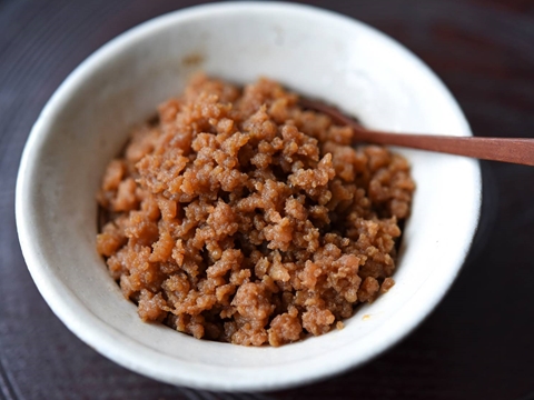 かぼちゃと豚ひき肉の甘辛そぼろ煮