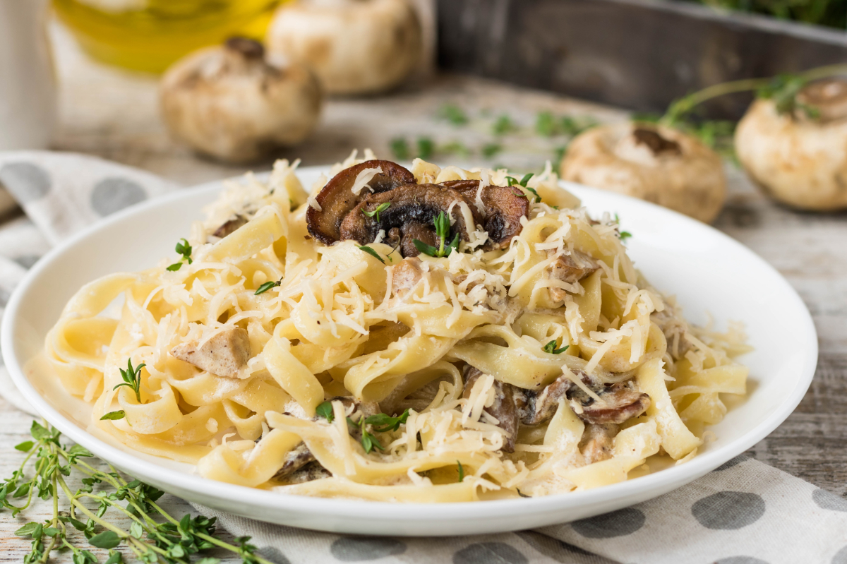 小松菜の和風パスタ