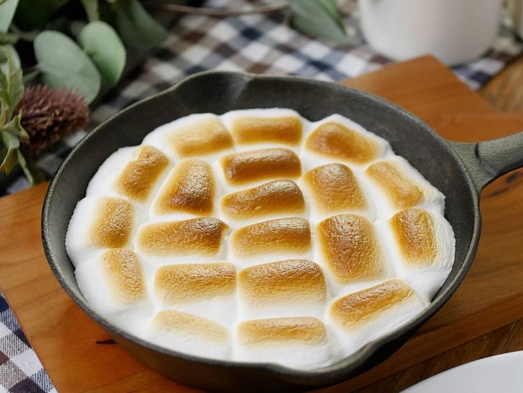 マシュマロとチョコがとろ〜り♪ スモアトースト