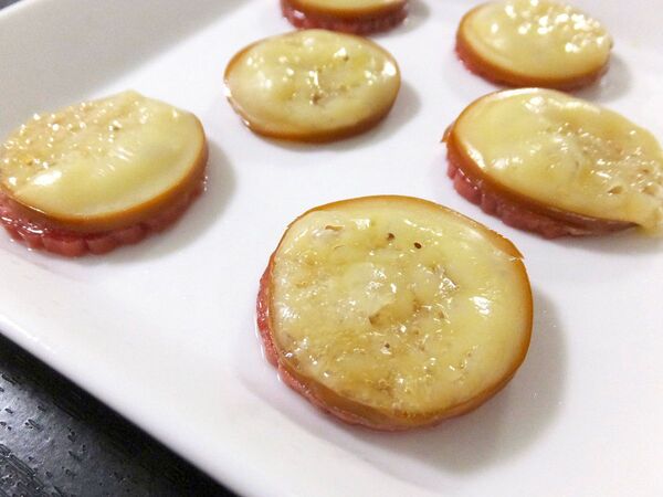 カマンベールのチーズフォンデュ