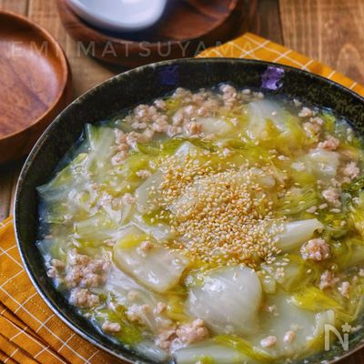 手羽元白菜さっぱり煮