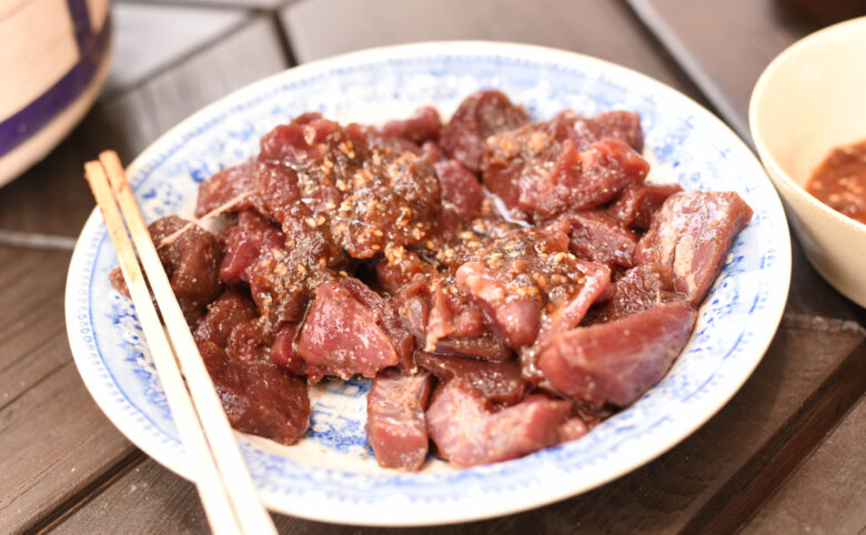 鹿肉のロースト〜バルサミコソース〜低温調理