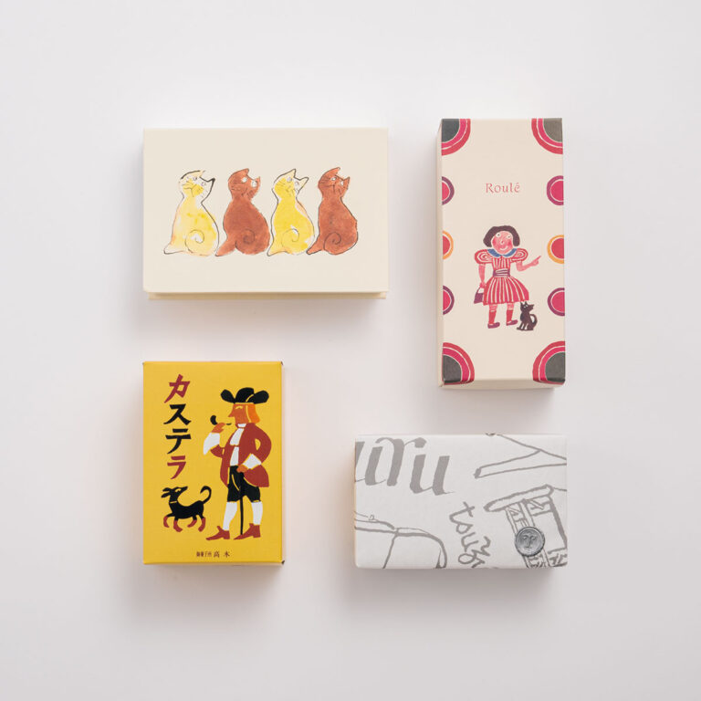 あまいお菓子の物語を紡ぐ「絵本」がモチーフのパッケージパッケージデザイン