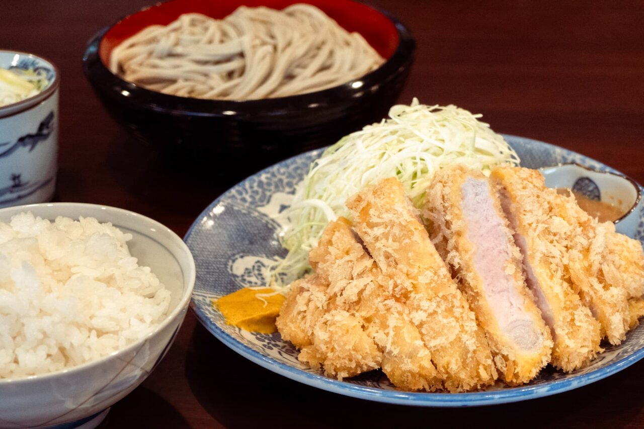 田辺市龍神村あさひ食堂 とんかつ定食ハイボールはチェイサーです