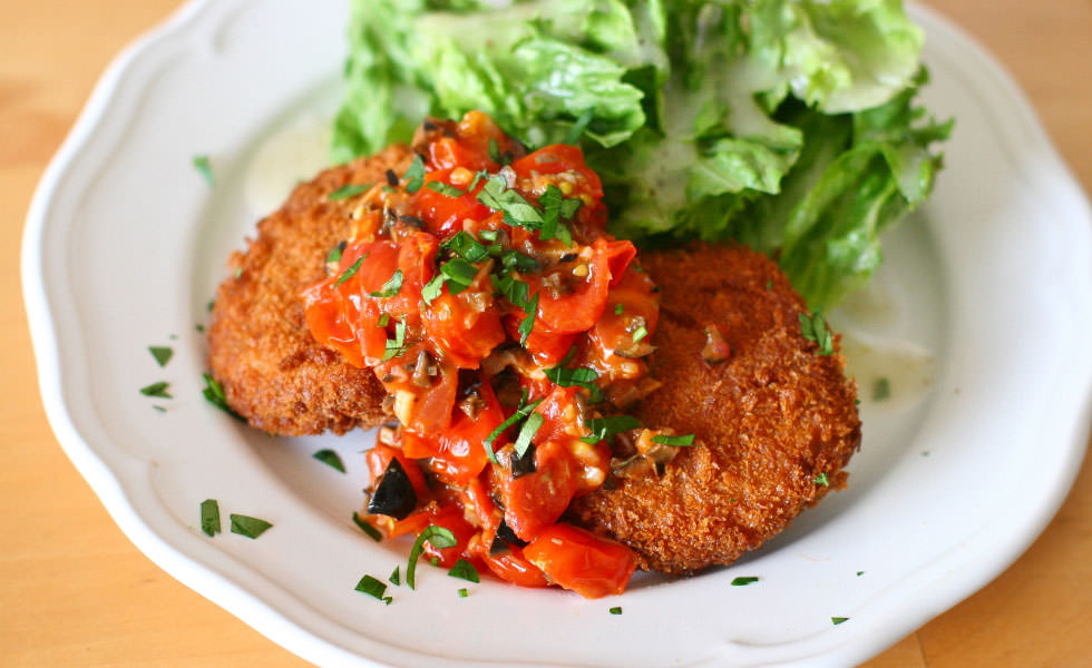 メンチカツイタリア風アレンジレシピ -特選松阪牛やまと