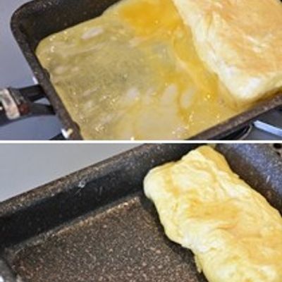 だし巻き卵 自家製冷食 はやうま冷凍冷蔵庫Panasonic