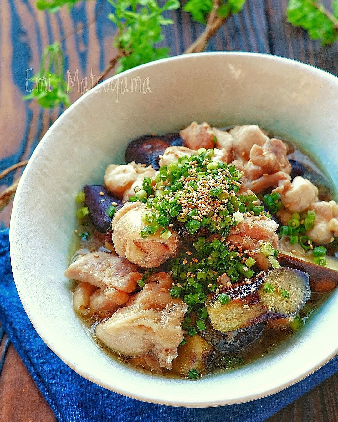 鶏肉と茄子の南蛮酢炒め カンタン酢で美味しいレシピ - YouTube